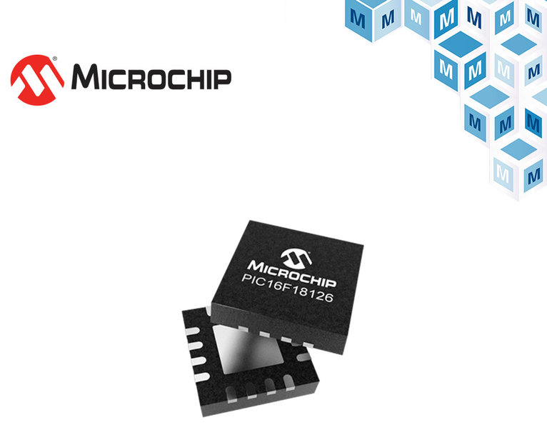Jetzt bei Mouser: Für Sensorknoten-Applikationen optimierte PIC16F18x MCUs von Microchip